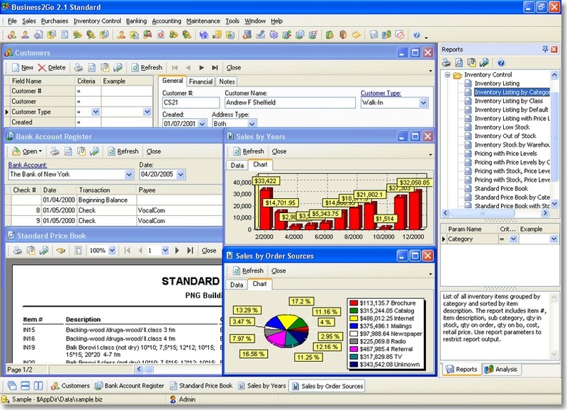 Business2Go Standard Screenshot